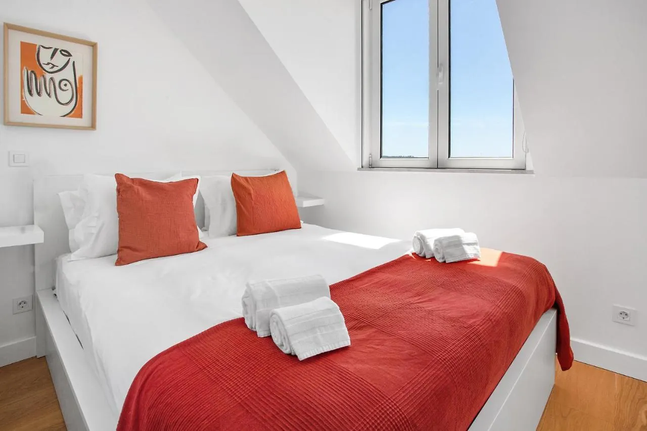 Brand New River View Apartment Belém - 1 bedroom, A/C Lisboa Portugal